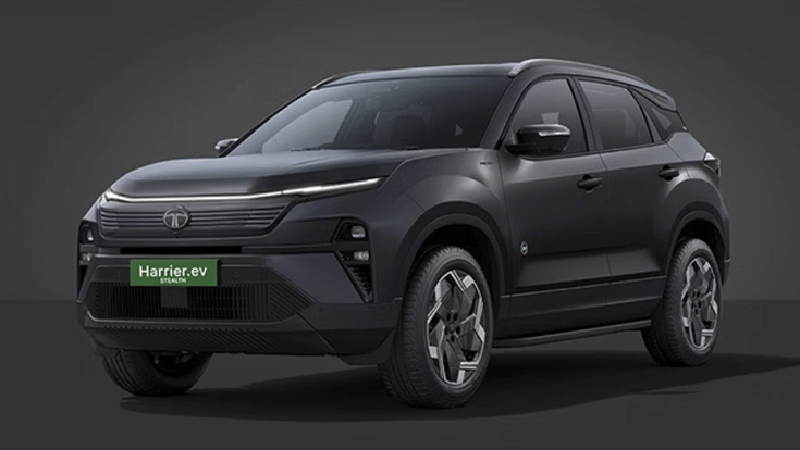 Tata Harrier EV Stealth Edition exterior